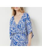 Koningsblauwe Mantra top