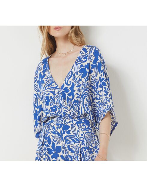 Koningsblauwe Mantra top