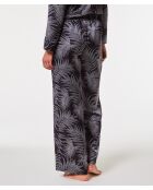 Nailea-broek gedrukt op een zwarte achtergrond