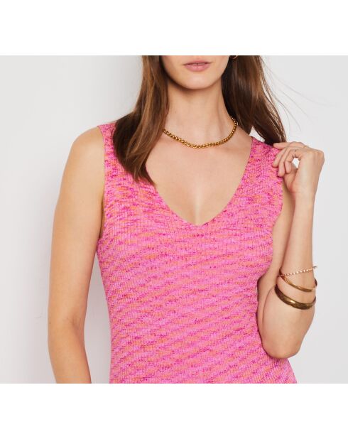 Snoeproze jurk van Camelia