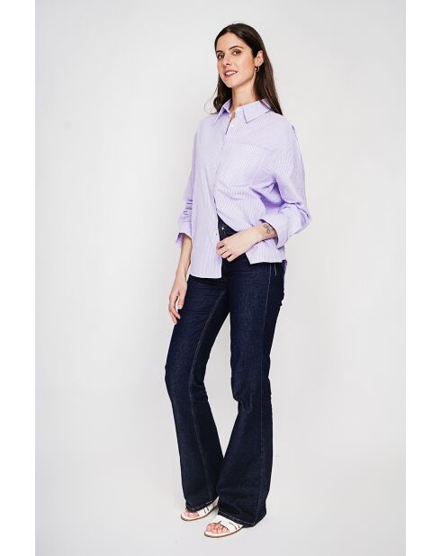 Chemise Josie lilas