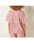 Rosafarbenes Ulyanna-Hemd