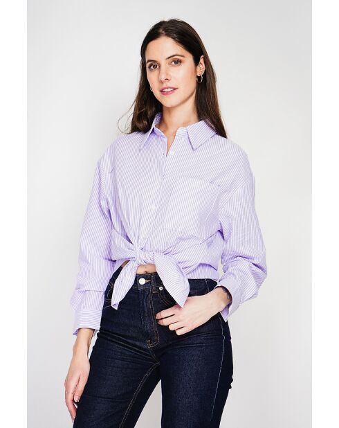 Chemise Josie lilas