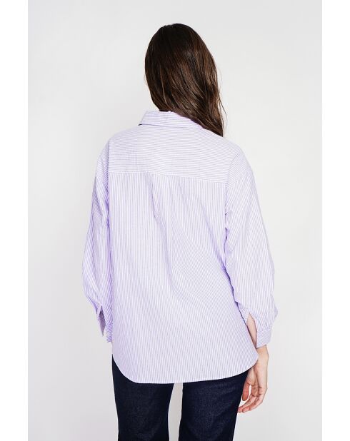 Chemise Josie lilas