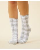 Calzini grigi grigi Xmas House