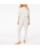 Pantaloni Calino grigi