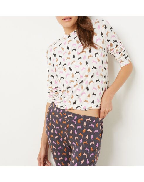 Pantalon Ciyah multicolore