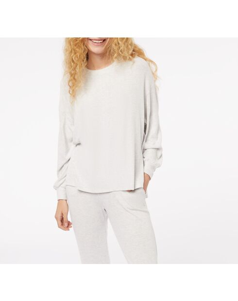 Sweatshirt Cloa gris clair