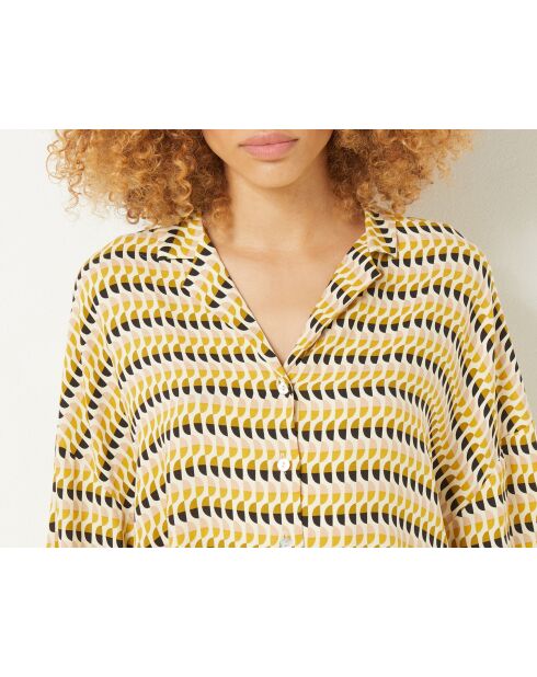 Mehrfarbiges Hemd Micha