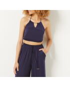 Mitternachtsblaues Cheeta-Camisole