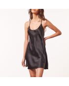 Perlschwarzes Nachthemd