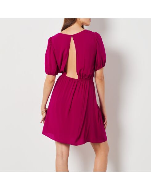Fuchsia jurk Lela