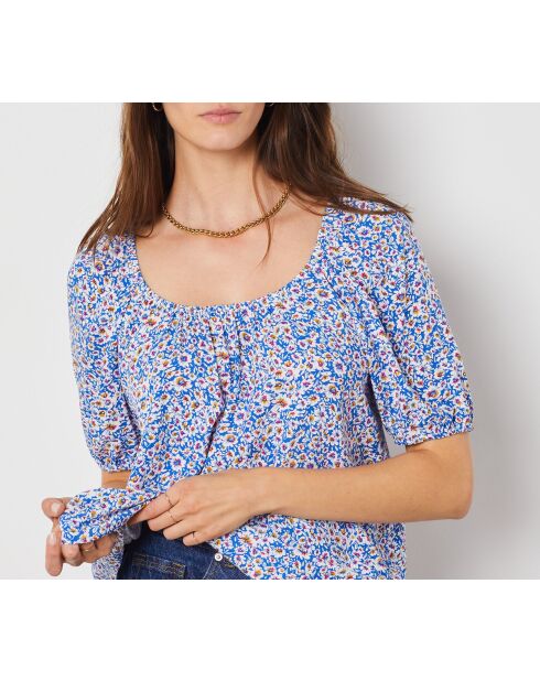 Blusa Lelix stampata multicolor