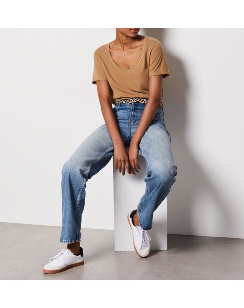 Delfa braunes T-Shirt