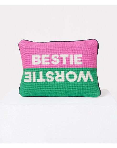 Coussin Best multicolore