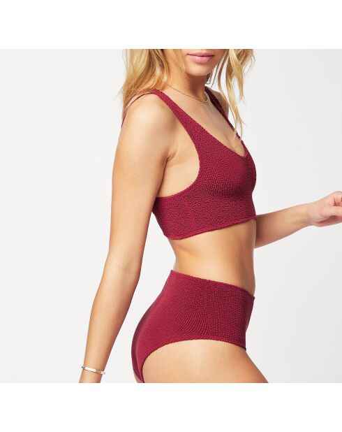 Einheits-BH ohne Bügel und ohne Schale von etam burgundy garnet