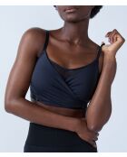 Sujetador negro con aros Adapt