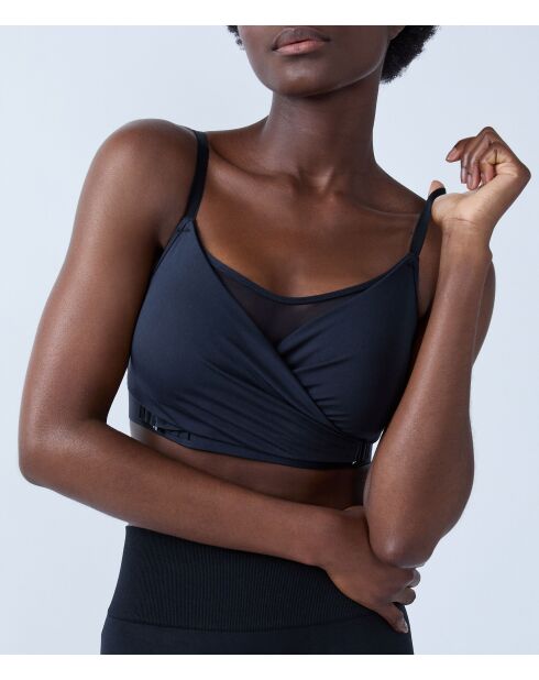 Adapt schwarzer Bügel-BH