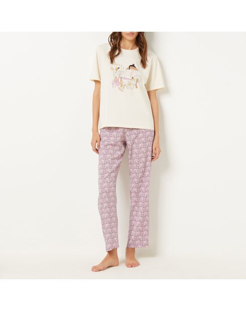 Camiseta Cenane de lino