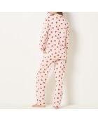 Virgiliz ecrufarbener zweiteiliger Pyjama