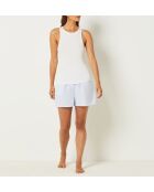 Joanna himmelblaue Shorts