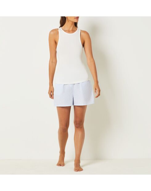 Joanna himmelblaue Shorts