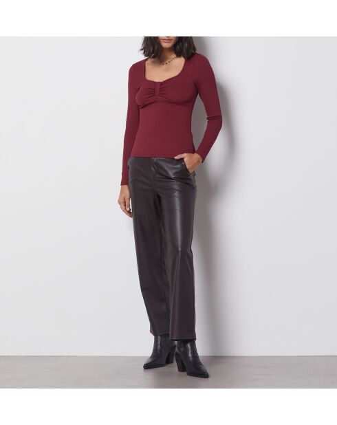 Burgundy A Arzur trui