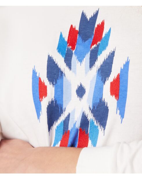 Saba ecrufarbenes T-Shirt