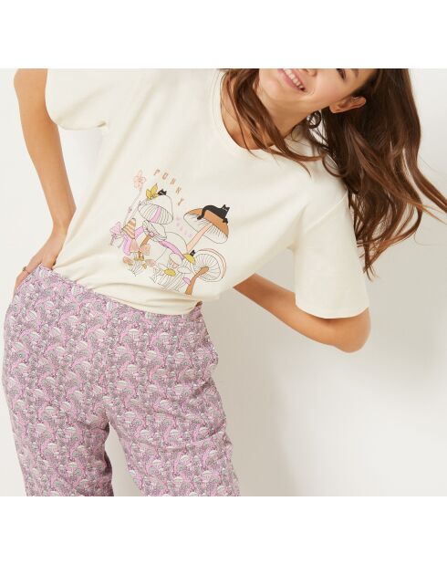 Camiseta Cenane de lino