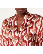 Déshabillé Yena bordeaux grenat