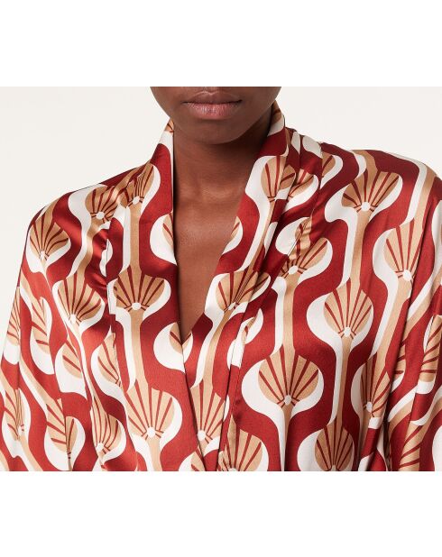 Déshabillé Yena bordeaux grenat