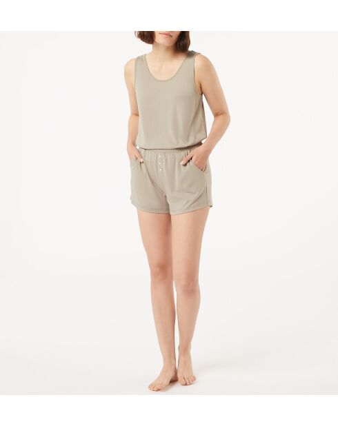 Camiseta sin mangas Gam khaki oliva