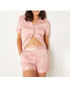 Gia poederroze korte broek