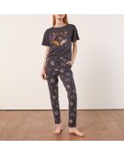 Pantaloni Mireil antracite