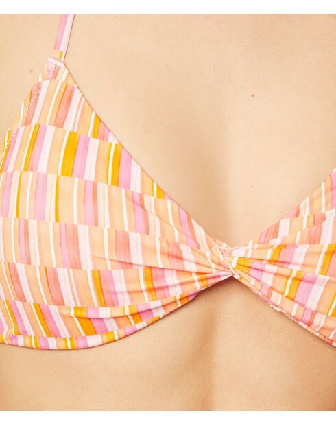 Twigy SPE BH mit dreieckigem Bügel, bedruckt, ohne Schale, rosa