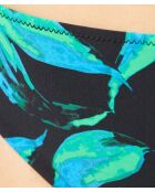 Perry Standard-Bikinihose mit schwarzem Hintergrunddruck
