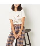 Celona veelkleurige broek