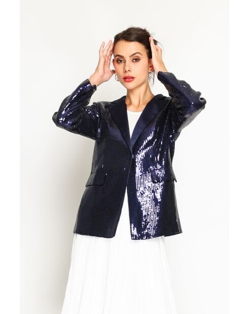 Veste Farah bleu nuit