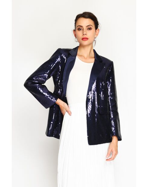 Veste Farah bleu nuit