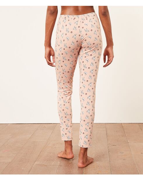 Legging Yvan rose poudre