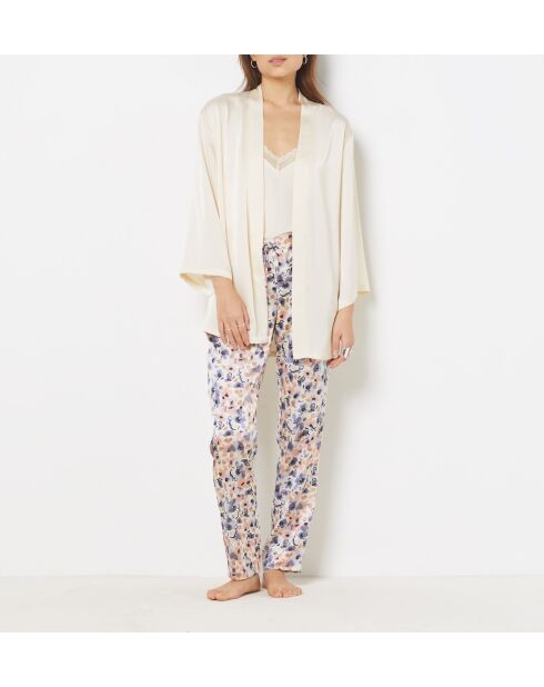 Pyjama trois pièces Jizzy écru