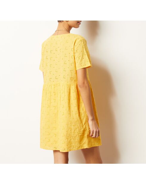 Cassie zonnegele jurk