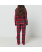 Rode tweedelige pyjama van Vaclad Kids