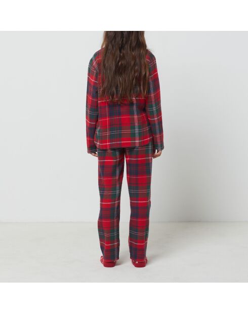 Rode tweedelige pyjama van Vaclad Kids
