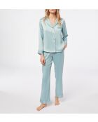 Lagunenblaues Catwalk-Shirt