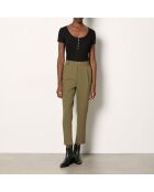 Khakifarbene olivgrüne Hose Poman