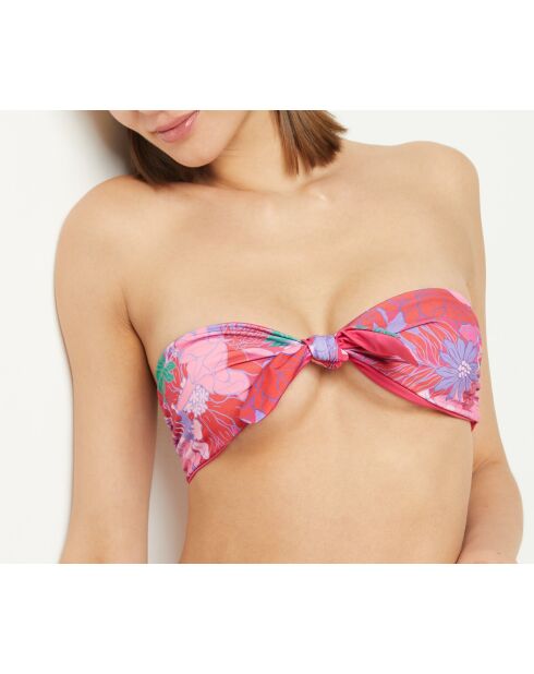 BH ohne Bügel, Stirnband und ohne Muschel Verso gedruckt auf rosafarbenem Grund