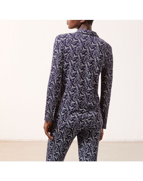 Marineblaues Hemd Lou