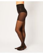 15D Triple Action schwarze Strumpfhose