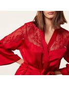 Déshabillé Dearness rouge